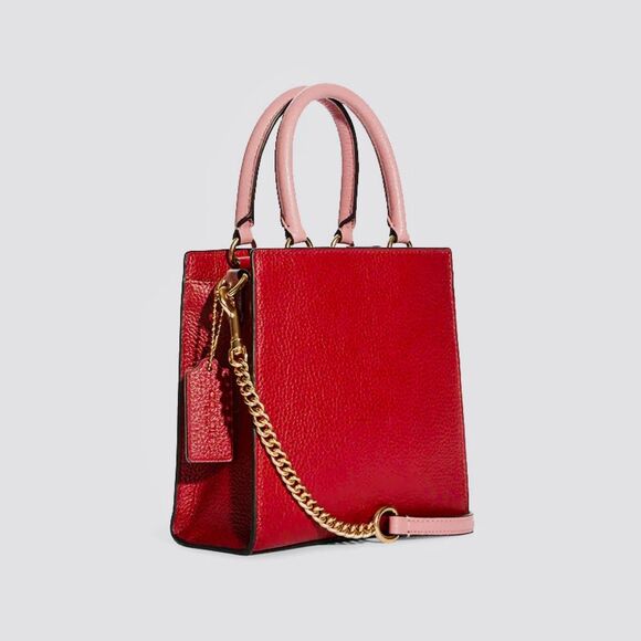 Coach Mini Pepper Crossbody In Colorblock C6994 - Picture 4 of 7